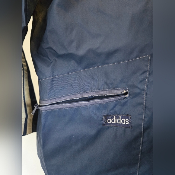 Vintage Adidas Canadian Football Windbreaker Jacket Spring Size XL 90s Y2K - Picture 6 of 10